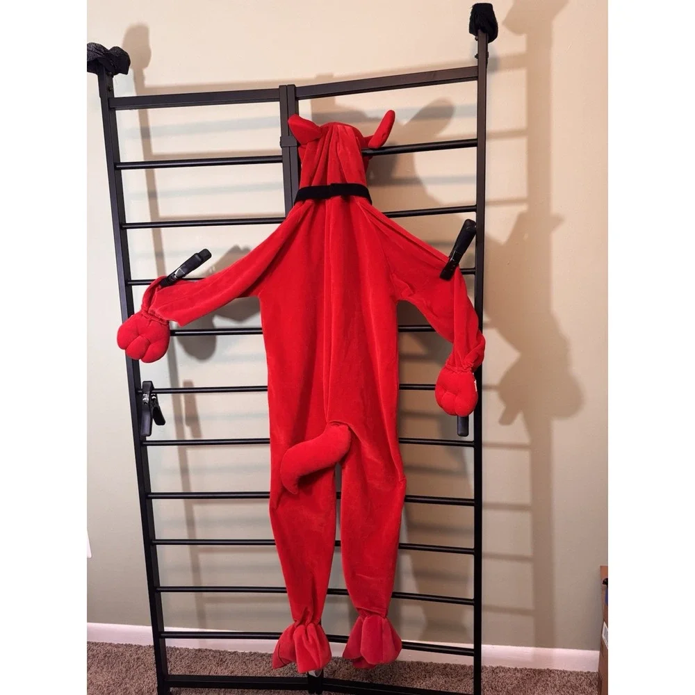 Clifford Big Red Dog Costume Rubies Boys Girls Unisex Plush Faux Velvet Medium - Picture 4 of 7